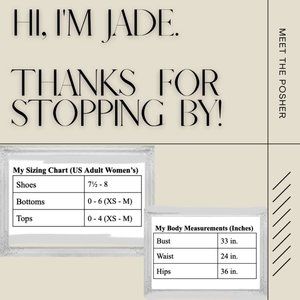 Meet your Posher, Jade!